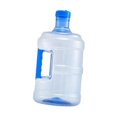 Imagem de Generic Garrafa de água reutilizável, portátil, fácil de segurar, à prova de vazamentos, balde de água, cantil para cerimônias, casa, trailer, 5l