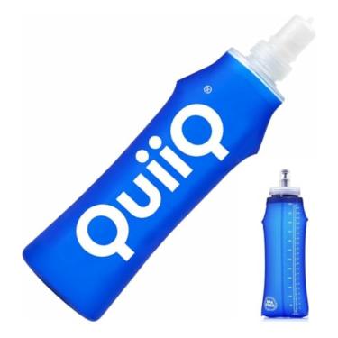 Imagem de Garrafa Água Dobrável Silicone Squeeze Treino Corrida 500ml