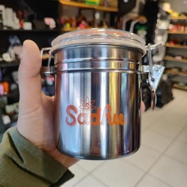 Imagem de Pote Hermético Sadhu 721ml em Inox, tamanho grande, anti odor