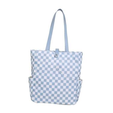 Imagem de rockible Bolsa para Pickleball, Bolsa de Ombro para Badminton, Multifuncional para Raquete de Tênis, Tote para Raquetes, Roupas Fitness Femininas e Masculinas, Azul
