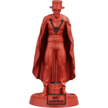 Imagem de Estátua Exu Maioral Imagem Umbanda Candomblé (Cor Sanguis Obscurus)