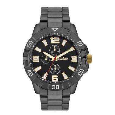 Imagem de Relógio Condor Masculino Civic Grafite - Co6p27ab-4p Co6p27ab-4p