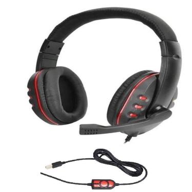 Imagem de Fone De Ouvido Headset Gamer USB p/ Pc Ps4 Ps3 Notebook