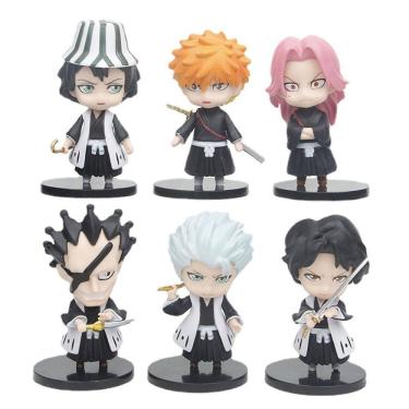 Imagem de Boneco de ação Bleachs Kurosakis Ichigos Anime 10 cm 6 unidades/lote