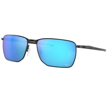 Imagem de Óculos de Sol Oakley Ejector Satin Black W/ Prizm Sapphire-Masculino