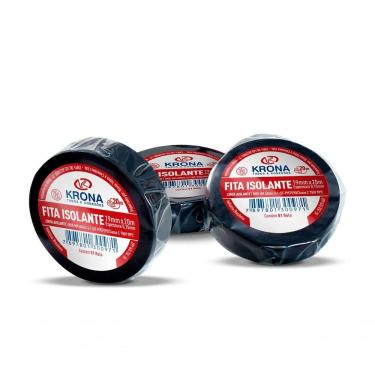 Imagem de Fita Isolante Antichama 19 Mm X 20 Mts - Krona - ( 10 Peças )