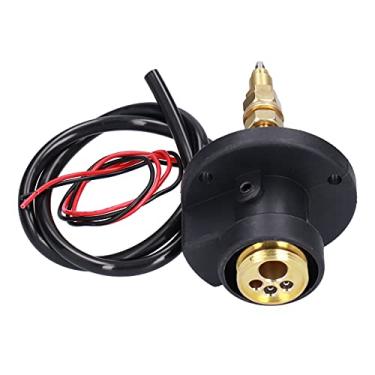 Imagem de Luqeeg Kit Adaptador Durável de Soquete de Painel de Soldagem MIG para Tocha Binzel, Uso Conveniente para Soldagem de CO2, Material de Latão de