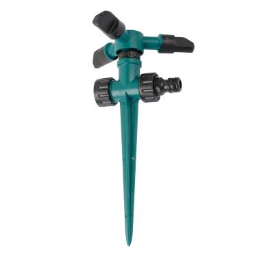 Imagem de Aspersor de Jardim Gramado Rotativo 360 Graus Água Grande Área Rega Jardinagem