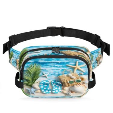 Imagem de Pochete de flores coloridas de girassol para mulheres e homens com alça ajustável, bolsa transversal, bolsa de peito, bolsa de bumbum, Cor 9