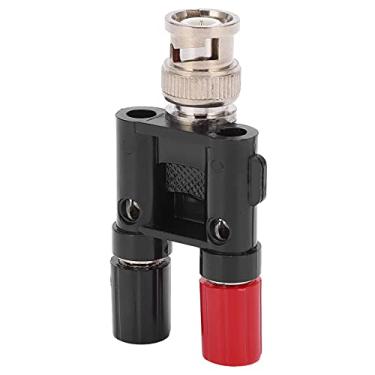 Imagem de Hyuduo U26 BNC Male a 4 Mm de Ligação Ao Adaptador Conector Equipamento Elétrico Equipamento de Teste de Equipamento Com Conexão Dupla de Coluna de Bronze Núcleo para Teste de