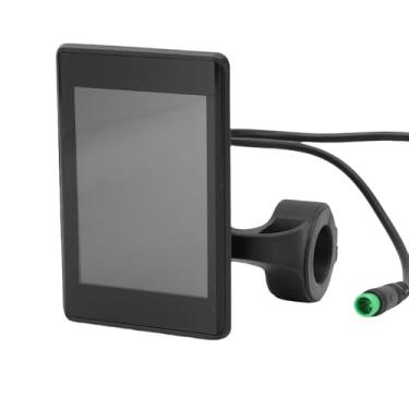 Imagem de GOWENIC Painel de Controle Com Tela LCD de 5 Pinos à Prova de água para Bicicleta Elétrica para Ciclismo Design à Prova de água para Bicicletas Elétricas e Scooters, Material ABS 3,5 X 3,7 pol.