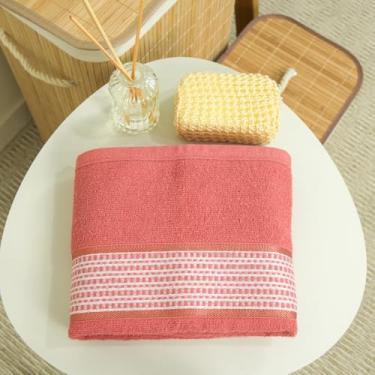 Imagem de Toalha de Banho Avulsa Urbane 1,45m x 75cm – Felpuda Atoalhada 100% Algodão 360g/m² – 1 Peça (Coral)