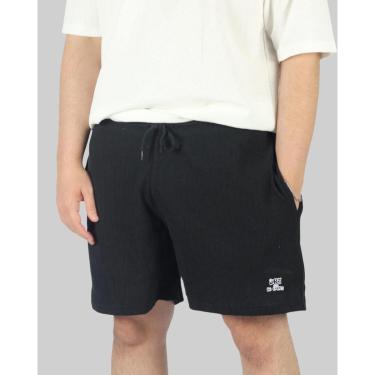 Imagem de Shorts DR7 Street Waffle Logo - Preto-Unissex