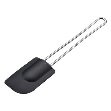 Imagem de Gefu Raspador de massa cremoso, espátula, acessório de cozimento, silicone, G 25 cm, 14350, preto, tamanho único