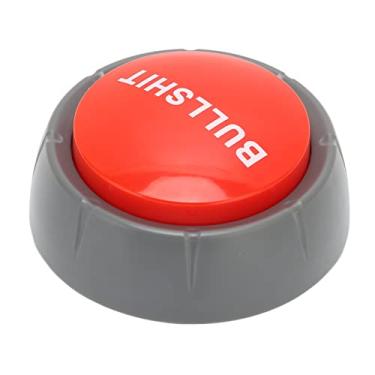 Imagem de Luqeeg Campainha de Treinamento para Animais de Estimação, Botão de Som Engraçado para Brincadeiras, Escritório, Casa, Com Pilhas AAA para Estudo