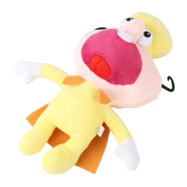 Imagem de aqxreight Jogo Pizza Brinquedo de Pelúcia Bonito Calmante Cor Brilhante Macia Figura de Pizza Recheada para Crianças Adultos Estilo de Personagem Captura Charme Uma Inspirado Em Pelúcia Quente