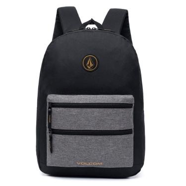 Imagem de Mochila Volcom Masculina Casual Escolar Reforçada Básica-Masculino