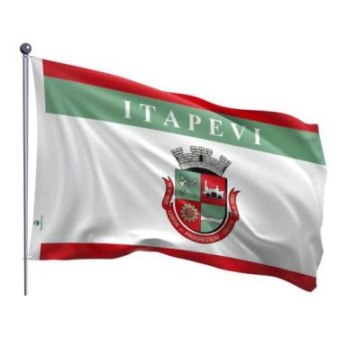 Imagem de Bandeira do Município de Itapevi Uma Face Estampada Tamanho 90x128cm -