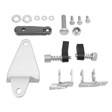 Imagem de Luocute Kit de Fixação de Controle Remoto Externo, Substituição de Peças de Motor de Barco para Parsun 25-30 Com Construção de Metal e Plástico, Motores Externos OE 689 48501 21 4D