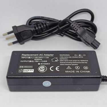 Imagem de Fonte Para Notebook 19v 3.42A plug 5.5x1.7 Acer e outros - Safety mark