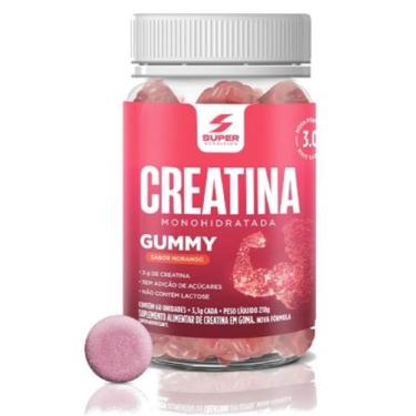 Imagem de Creatina Gummy Monidratada Sabor Morango com 60 Gomas-Desincha/Super N