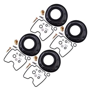 Imagem de Kit de reconstrução de reparo de carburador de motocicleta diafragma de membrana de êmbolo adequado para Suzuki Bandit 1200 GSF1200S GSF1200 2004 2005