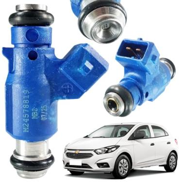 Imagem de Bico Injetor Onix 1.0 8V Flex 2013 2014 2015 2016 2017 2018 2019 - FJ10740, 24.578.819