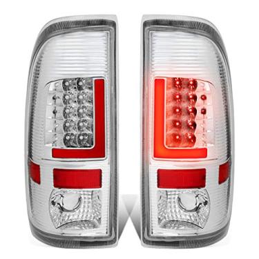 Imagem de DNA Motoring Luz traseira de LED 3D TL-F15097-LED-RD3D-CH-CL (lado do motorista e passageiro)