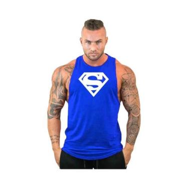 Imagem de Camiseta Sem Mangas Para Fitness Masculina Com Estampa De Diamante Par