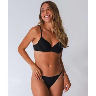 Imagem de Calcinha String Lisa Marisa Preto-87087, Preto, G