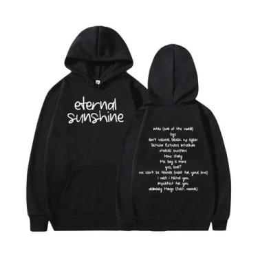 Imagem de Moletom Masculino Ariana Grande Eternal Sunshine Estilo Harajuku Manga