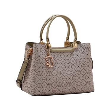 Imagem de Bolsa Feminina Chenson Classic Cristal - Alça de Mão - Natural 3485357