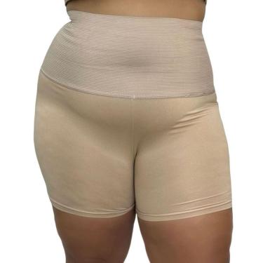 Imagem de Short Modelador Plus Size Anágua Cós Alto Andreia-Feminino