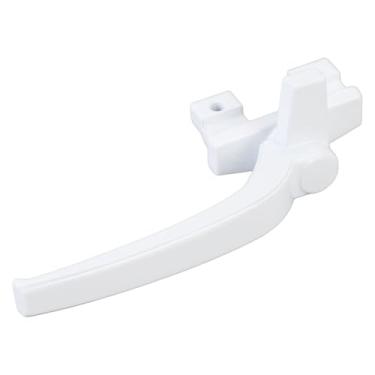 Imagem de FTVOGUE Maçaneta de Janela 4 Unidades, Trava de Janela Em Liga de Alumínio para Portas Deslizantes e Janelas, Com 8 Parafusos para Fácil Instalação, Adequada para Controles Deslizantes (WHITE)