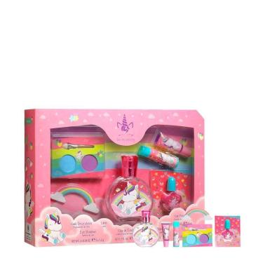 Imagem de Kit Eau My Unicorn Feminino - Eau De Toilette + Esmalte + Lip Balm + Lip Gloss + Sombras