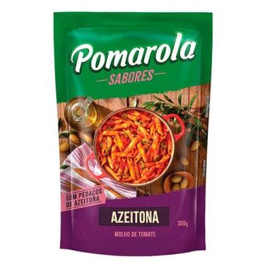 Imagem de Molho Tomate Caseiro Alho, Azeite e Azeitona Pomarola 300g