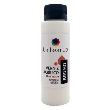 Imagem de Verniz Acrílico Brilhante, Talento, Base Água, 100 ml