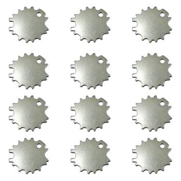 Imagem de 12 tesouras ajustadoras de tensão, chave de tensão universal, chave inglesa de aperto para a maioria das tesouras e tesouras de corte de cabelo