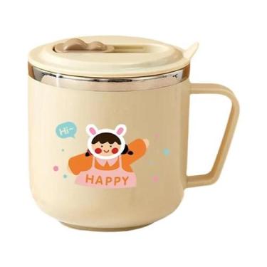 Imagem de Copo De Água Para Crianças Em Aço Inoxidável Com Isolamento Duplo De 2