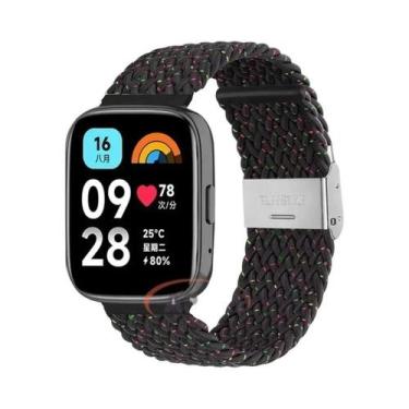 Imagem de Pulseira Elástica Trançada De 22mm Para Redmi Watch 3/5 Lite, Ajustáve