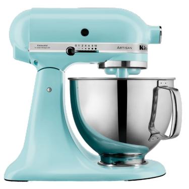 Imagem de BATEDEIRA KITCHENAID ARTISAN DOMÉSTICO COM 10 VELOCIDADES 275W 110V MINERAL WATER KEA33CQANA