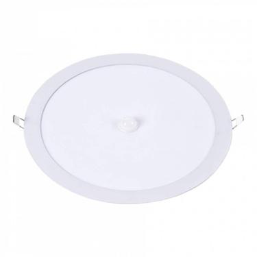Imagem de Painel Led Pop Sensor Embutir Redondo 24w 6500k Branco Avant