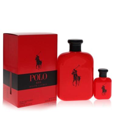 Imagem de Perfume Masculina Polo Red Ralph Lauren Cx.pres. 125 Ml Eau De Toilette + 14 Ml Mini Edt
