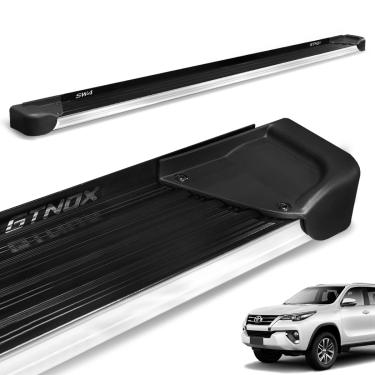 Imagem de Estribo Lateral Hilux Sw4 2016 a 2025 Alumínio Preto A4