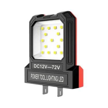 Imagem de Lanterna De Trabalho LED 14W Para Baterias Li-ion 20V-21V Makita, Milw