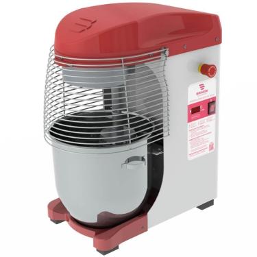 Imagem de Batedeira Planetária Eletrônica BPEL-18 Plus B18033 18L Bivolt 1000W Vermelho Profissio...
