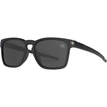 Imagem de Óculos De Sol Masculino Redondo Lentes Polarizadas Preto 6268-Masculino