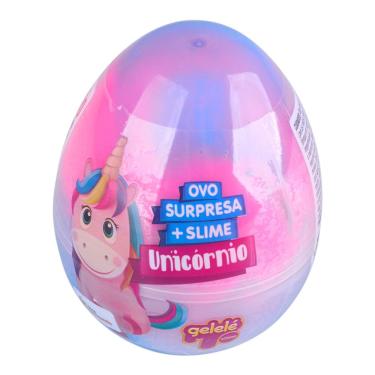 Imagem de Ovo Surpresa Unicórnio com Slime Gelelé
