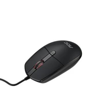 Imagem de Mouse Com Fio AOC MS130, 1000 DPI, USB, Plug And Play, Preto
