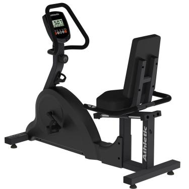 Imagem de Bicicleta Horizontal Profissional Athletic 1600BH Suporta 150kg 8 níveis Disco de inérc...
